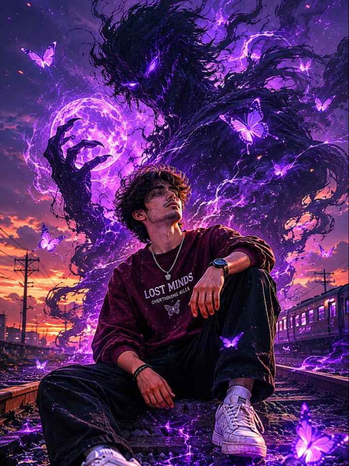 Shadow Realm Awakening — AI image prompt example generated with this prompt