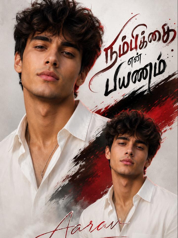 Luxury Tamil Editorial Portrait Poster — AI image prompt example generated with this prompt