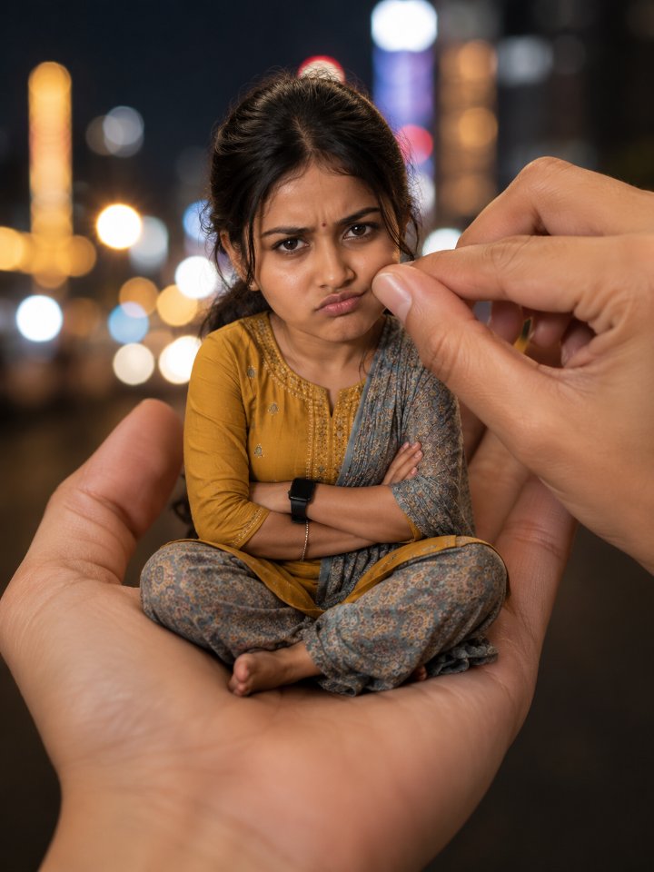 Tiny Mood Miniature — AI image prompt example