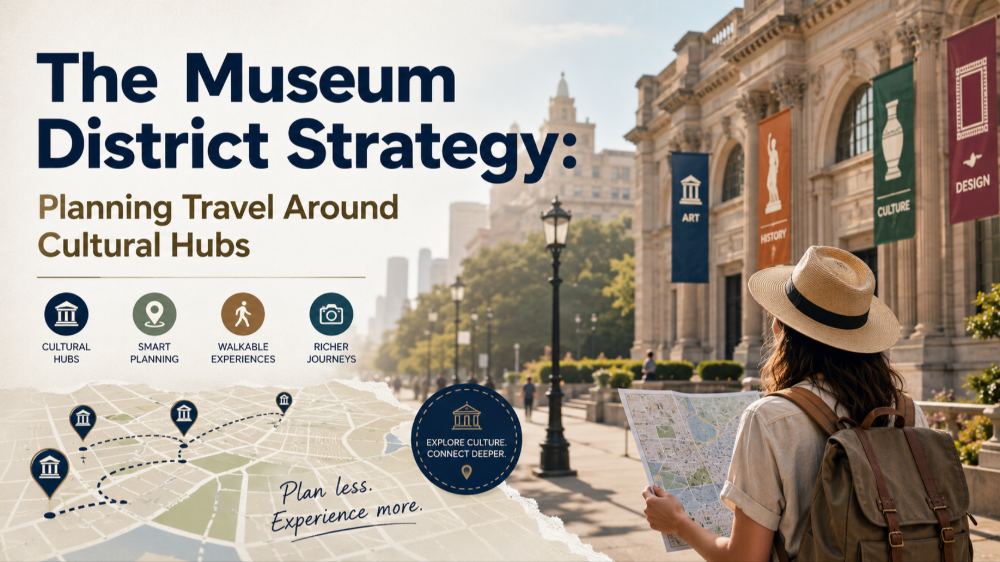 The Museum District Strategy: Planning Travel Around Cultural Hubs